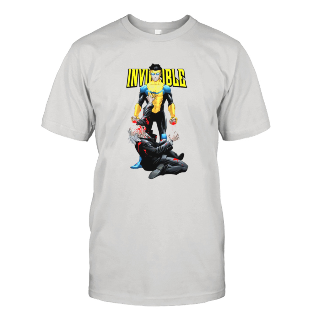 Hero Art Invincible Cartoon Iconic Scene shirt