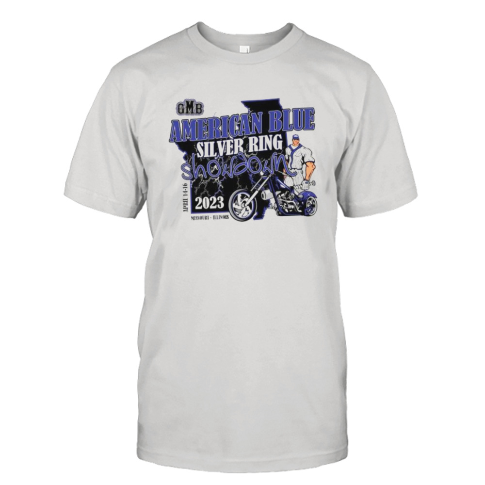 2023 GMB American Blue Silver Ring Showdown shirt