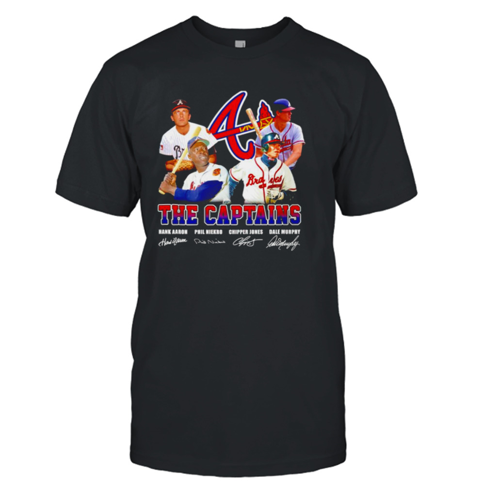 Atlanta Braves the Captain’s signature T-shirt