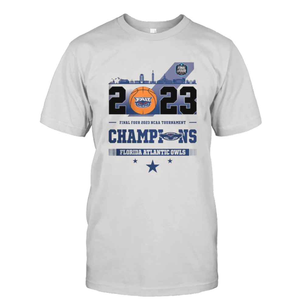 Florida Atlantic Owls 2023 Final Four NCAA Tournament Champions shirt