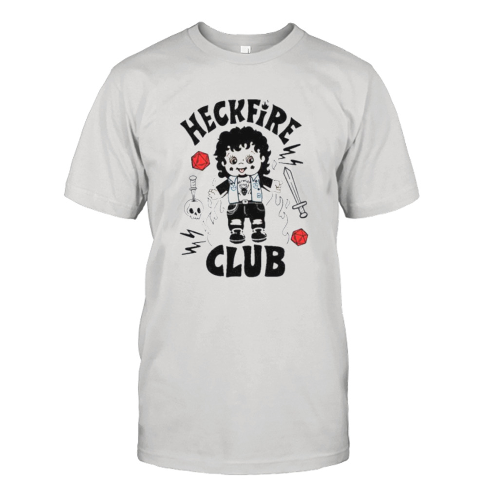 Heckfire club eddie munson kewpie shirt