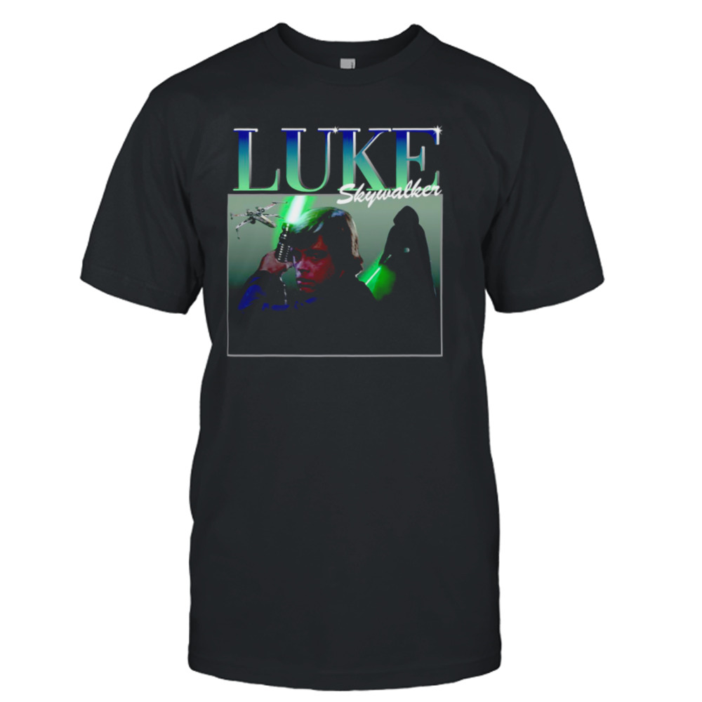 Luke Skywalker Collage Star Wars shirt