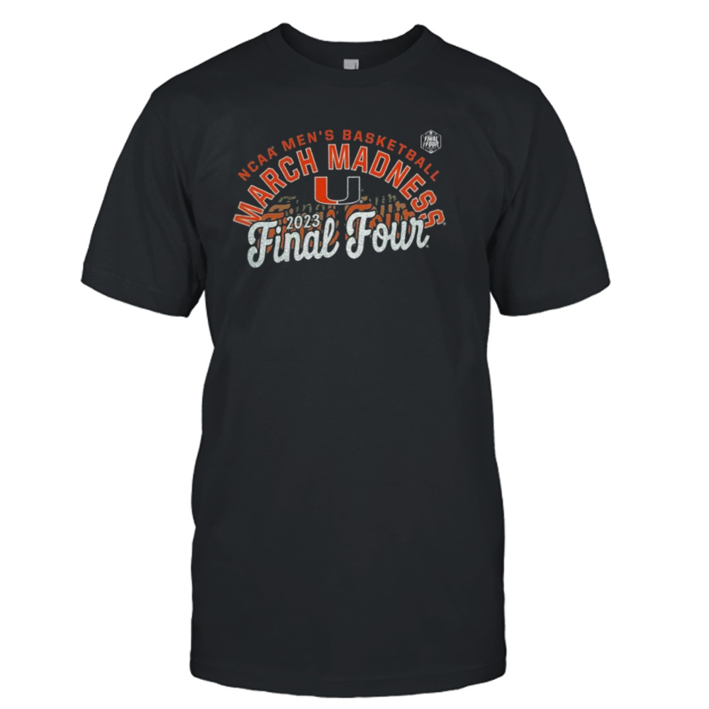 Miami 2023 NCAA Men’s Basketball Tournament March Madness Final Four shirt