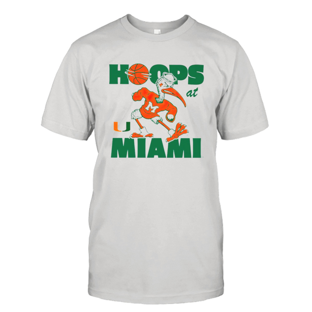 Miami Hurricanes Miami Hoops shirt