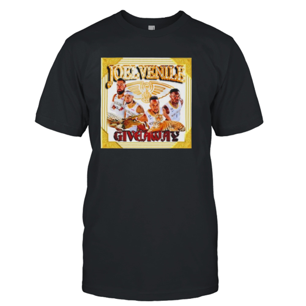 New Orleans Joel Venile Giveaway shirt