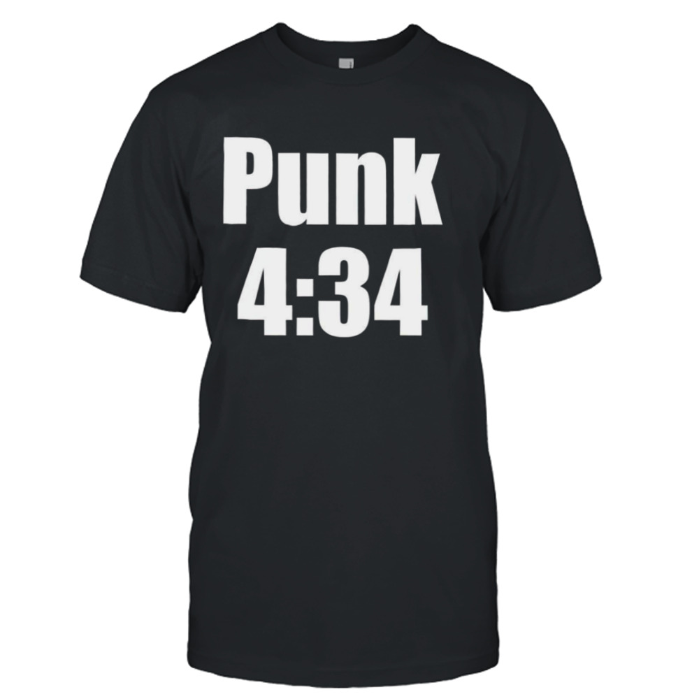 Punk 4 34 shirt