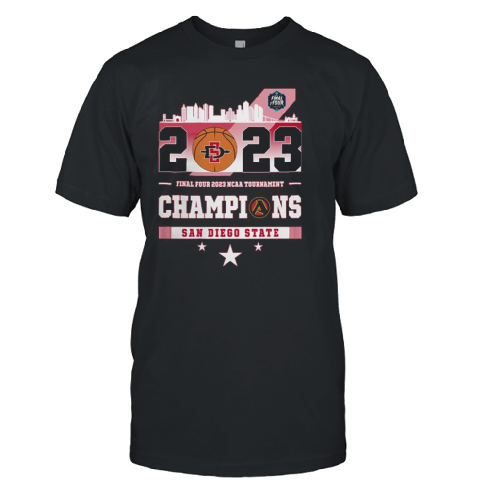 San Diego State Aztecs 2023 Final Four NCAA Tournament Champions shirt