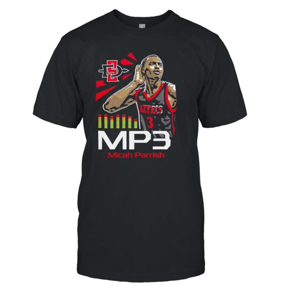 San Diego State Micah Parrish Mp3 shirt