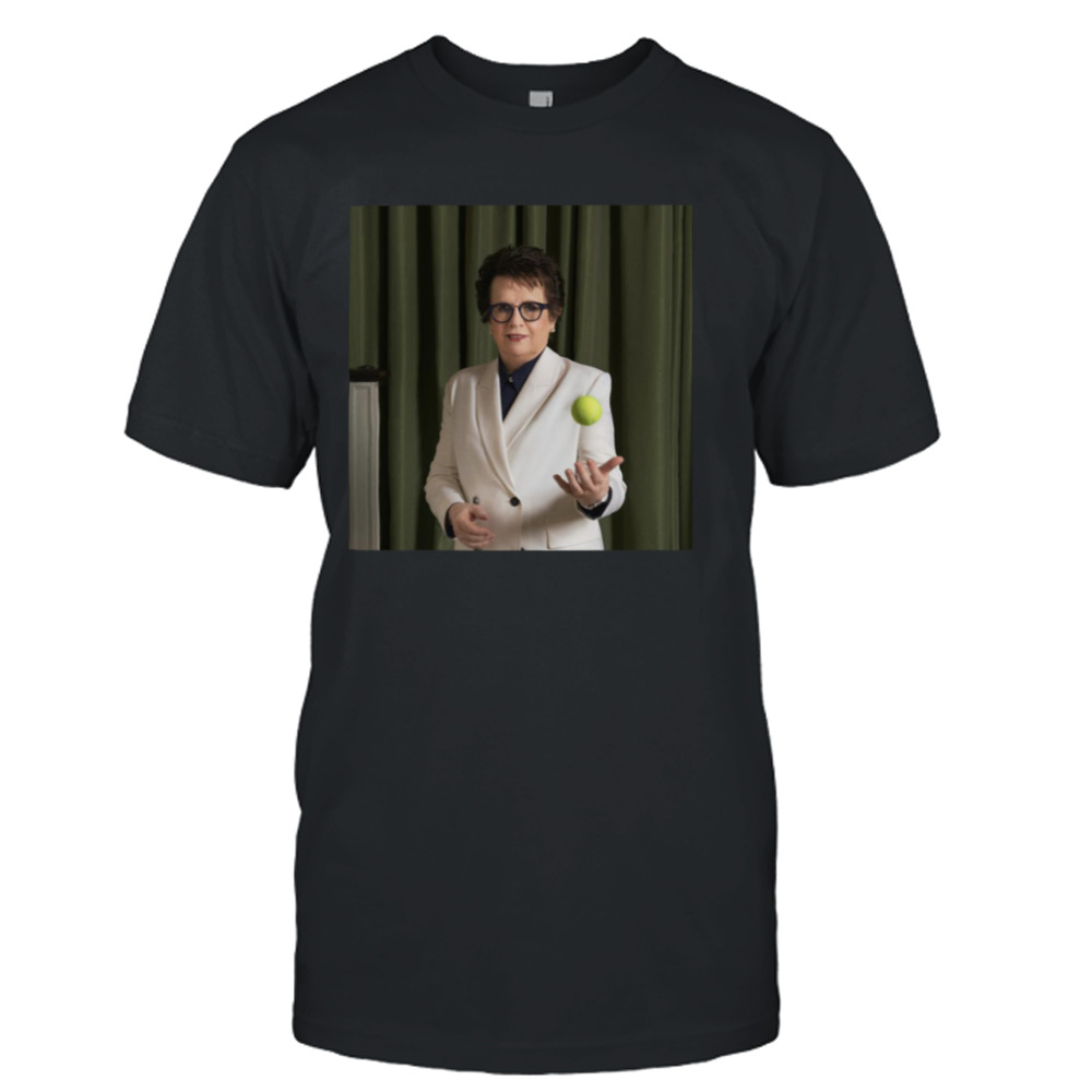 Tennis Ball And Billie Jean King shirt