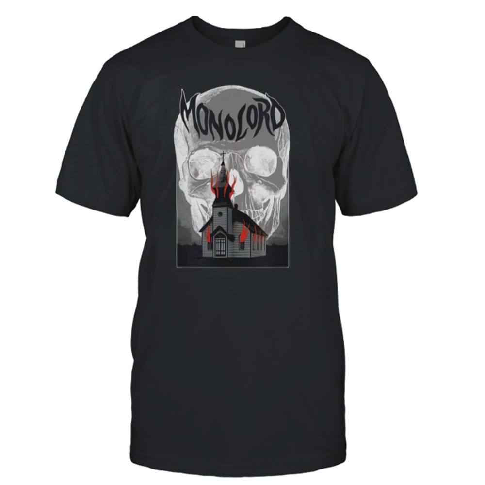 White Horror House Monolord shirt