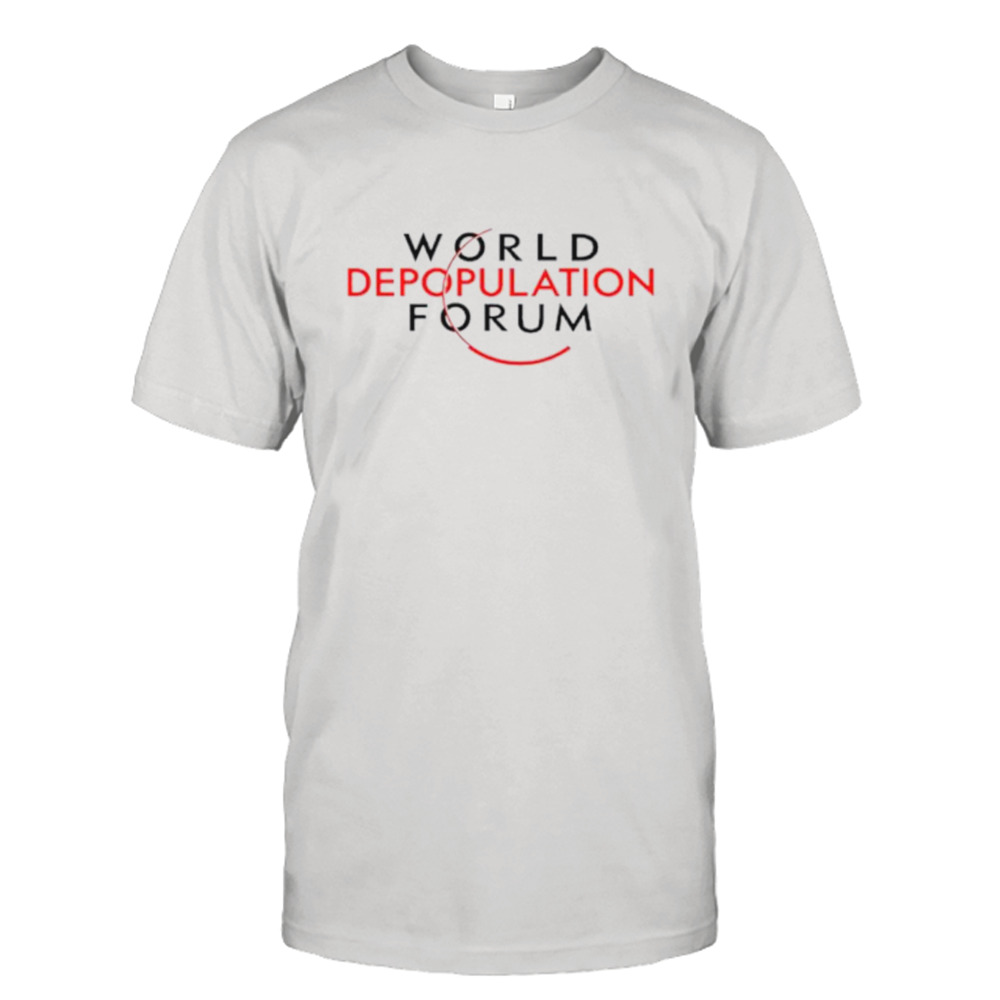 World Depopulation Forum Liz Churchill shirt