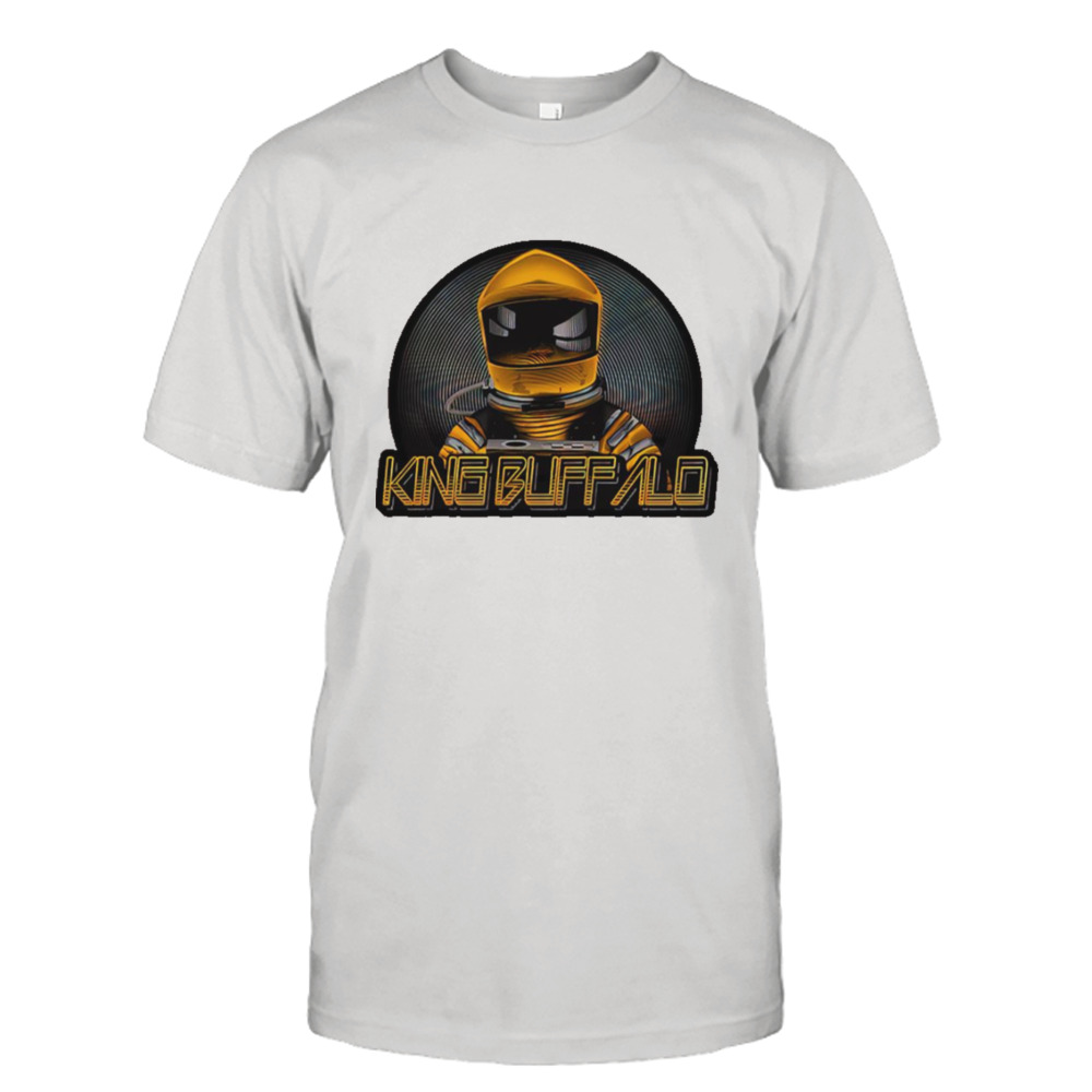 Yellow Helm Space Man King Buffalo shirt