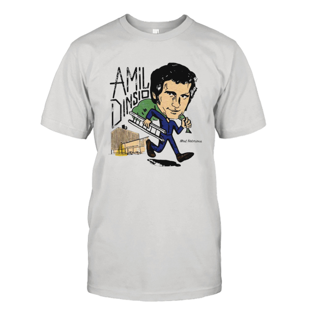 Amil Dinsio Ohio’s most notorious bank burglar shirt