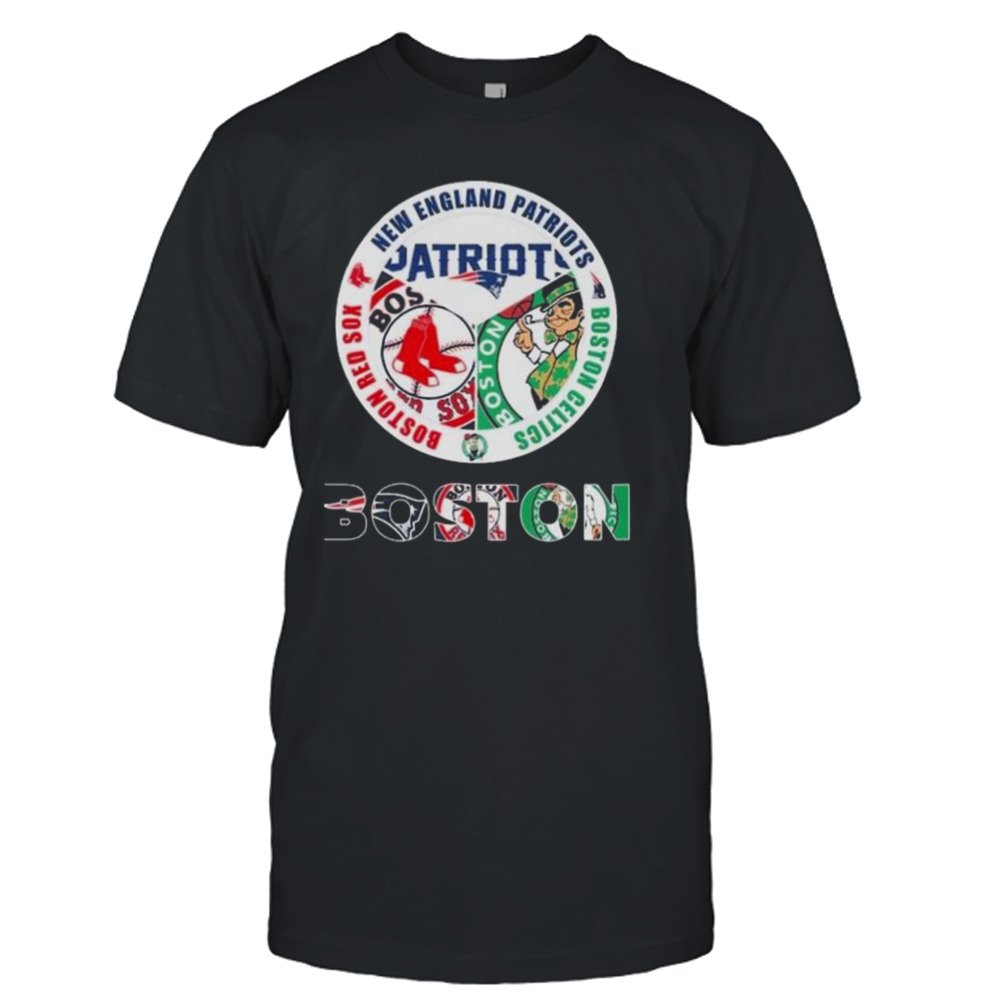 Boston Sports Patriots Sox And Celtics 2023 Shirt