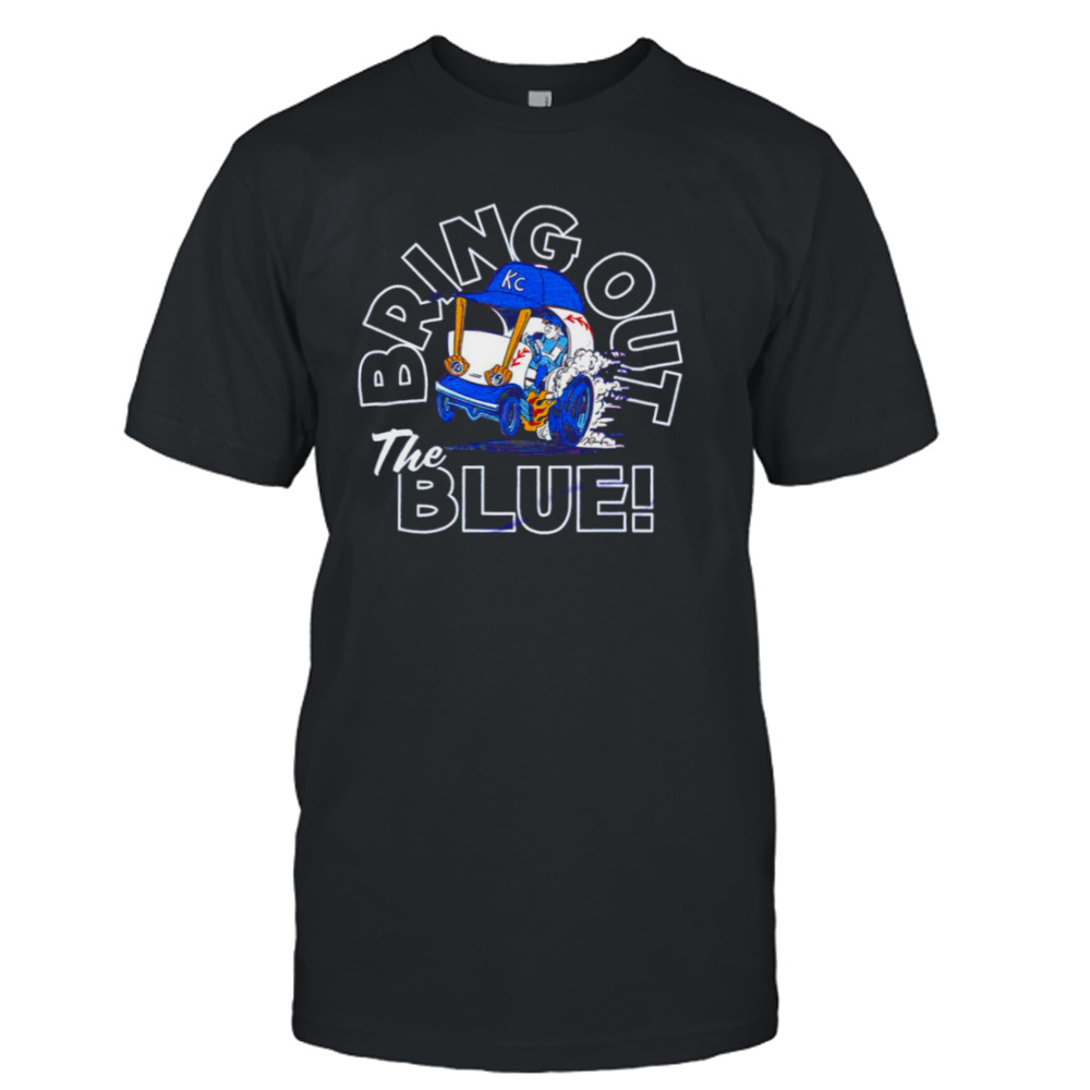 Bring Out The Blue KC Baseball shirt