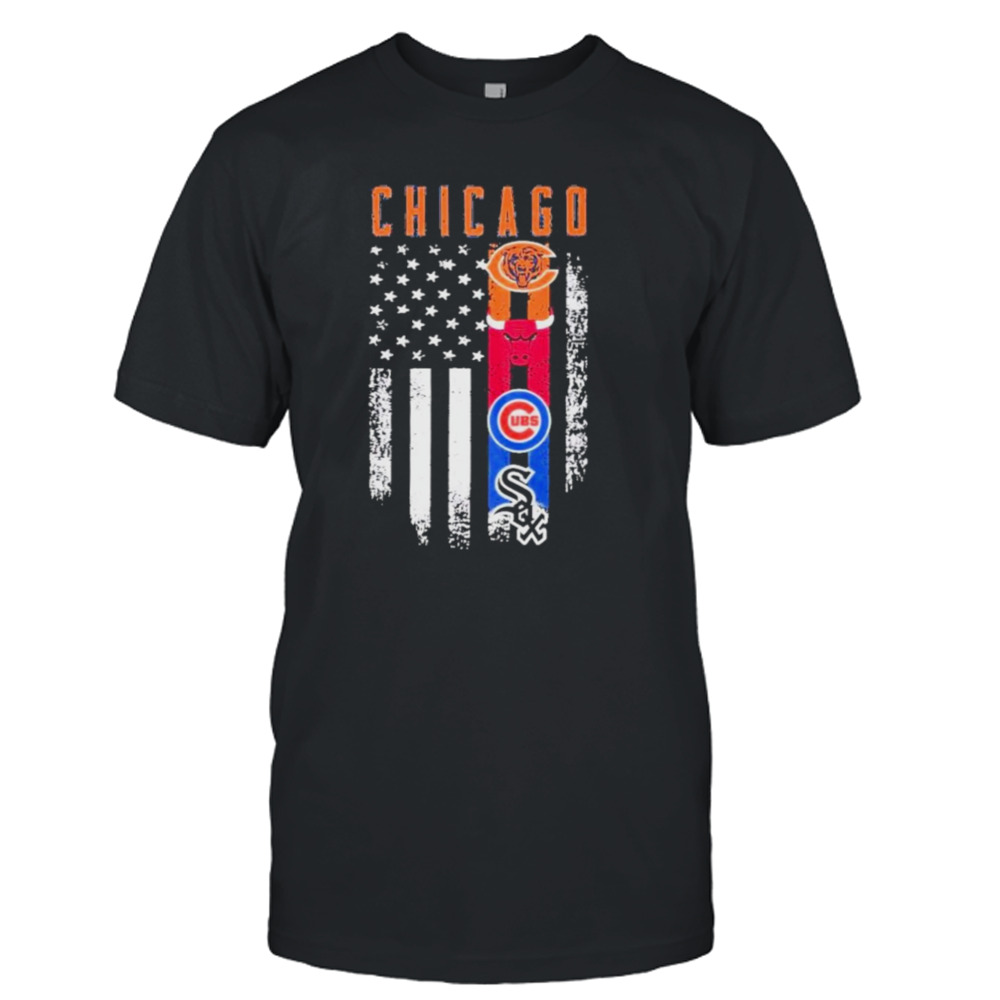 Chicago Bulls Ubs Sox Vintage Flag Shirt