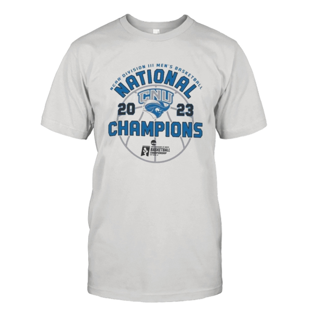 Christpher Newport University Captains Men’s Basketball 2023 NCAA Division III National Champions Shirt