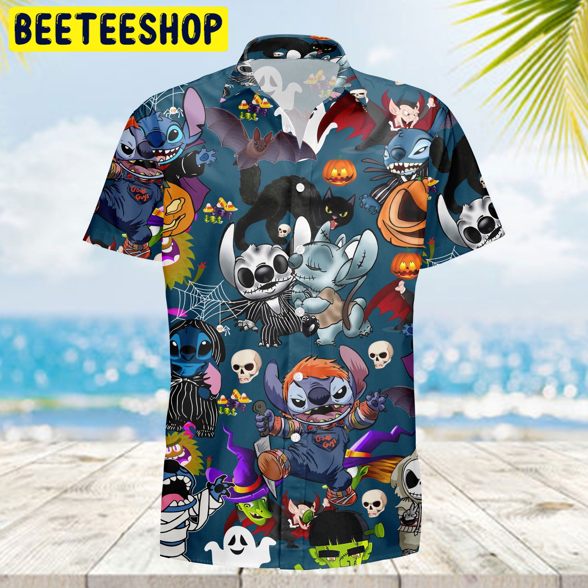 Disney Lilo And Stitch Trending Hawaiian Shirt-1