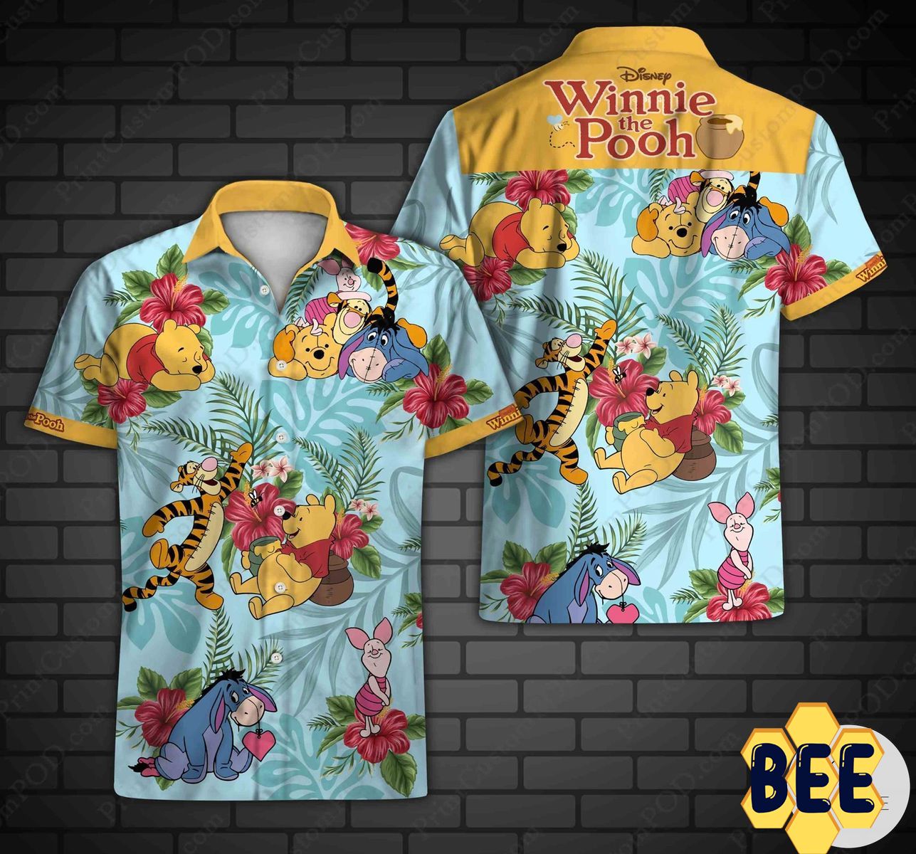 Disney Winnie The Pooh Trending Hawaiian Shirt-1