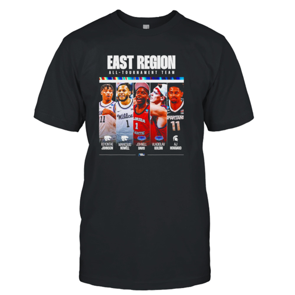 East Region All-Tournament team shirt