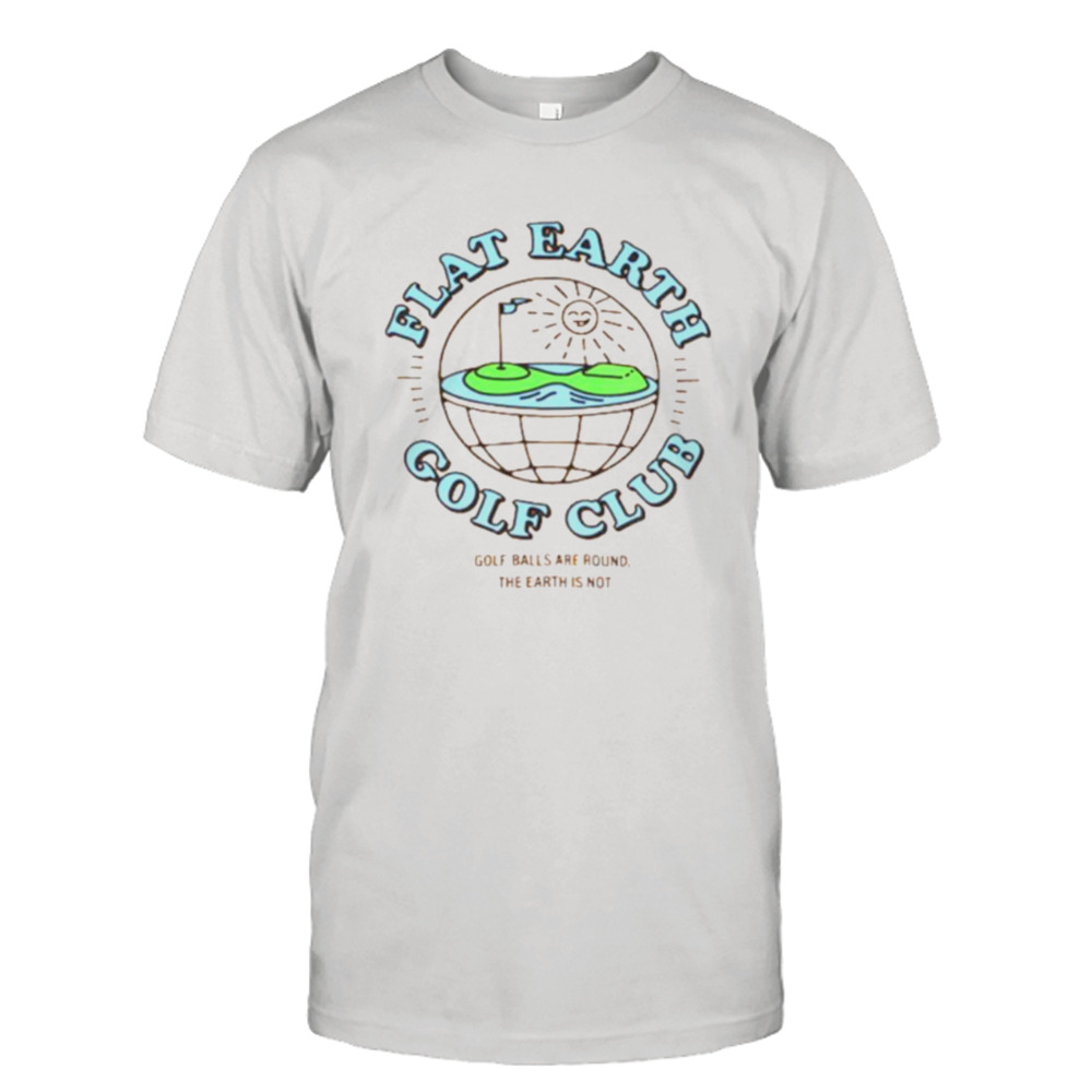 Flat Earth Golf Club shirt