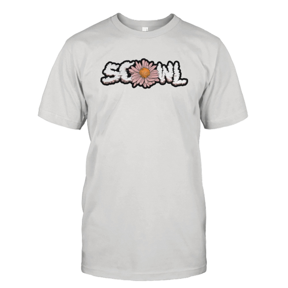 Flower Lettering Scowl Shirt