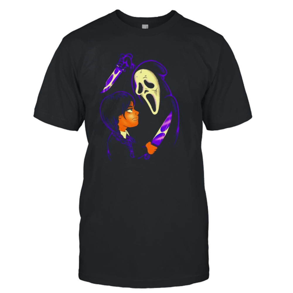 Ghosts and Wednesday shirt