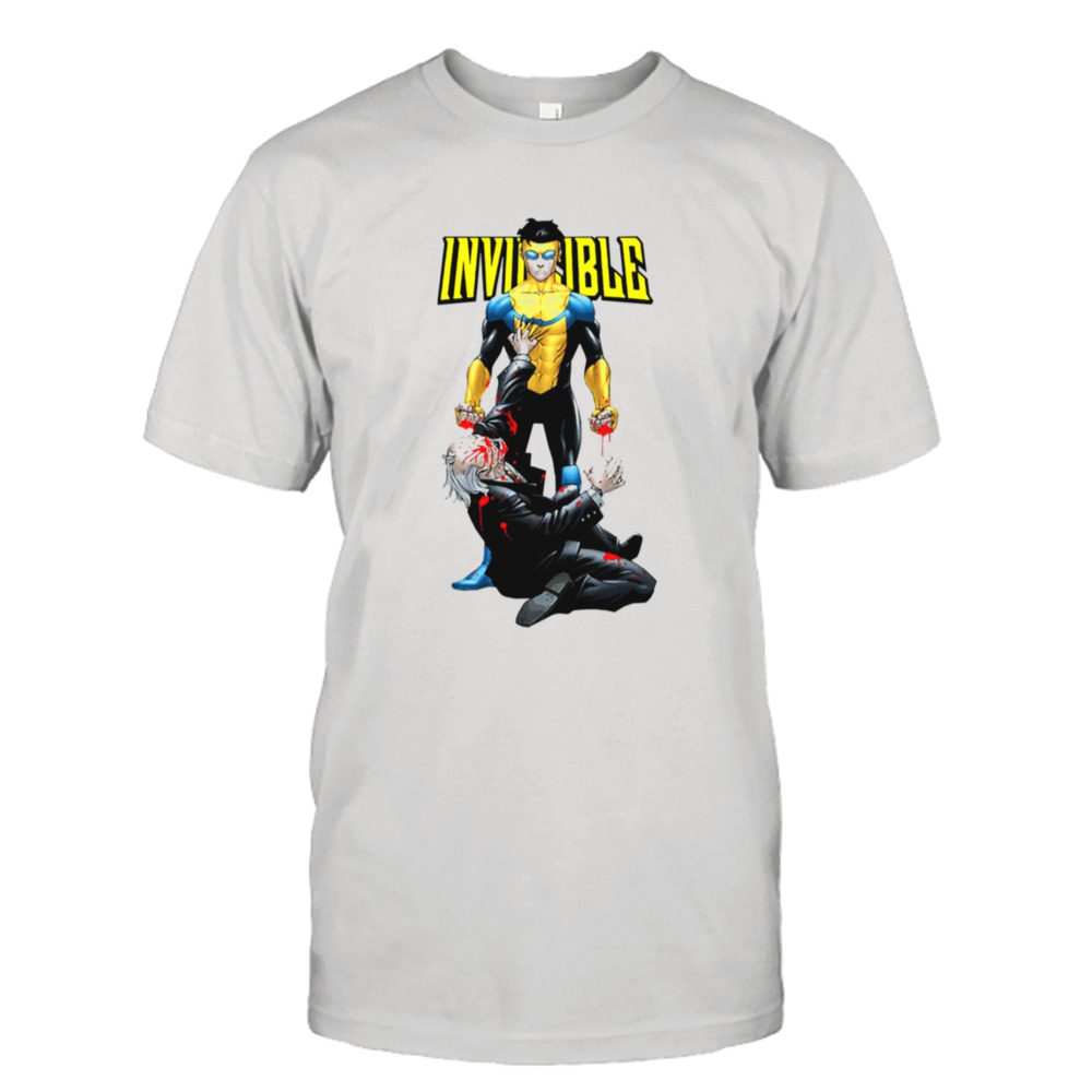 Hero Art Invincible Cartoon Iconic Scene shirt