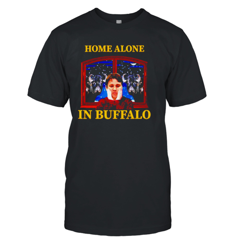 Josh Allen Home Alone in Buffalo shirt