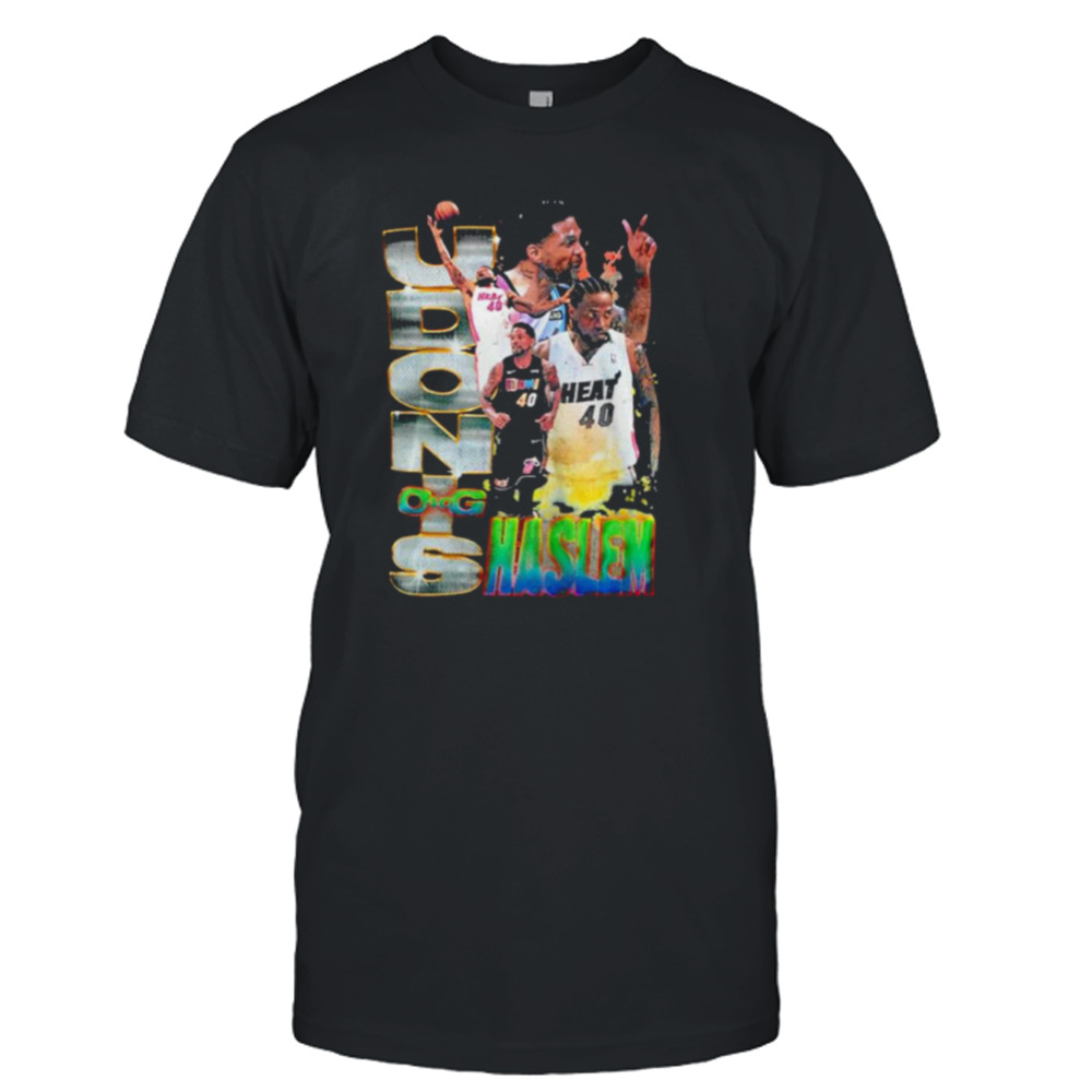 Miami HEAT Court Culture Haslem Shirt