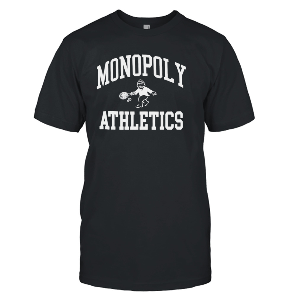 Monopoly Athletics logo shirt