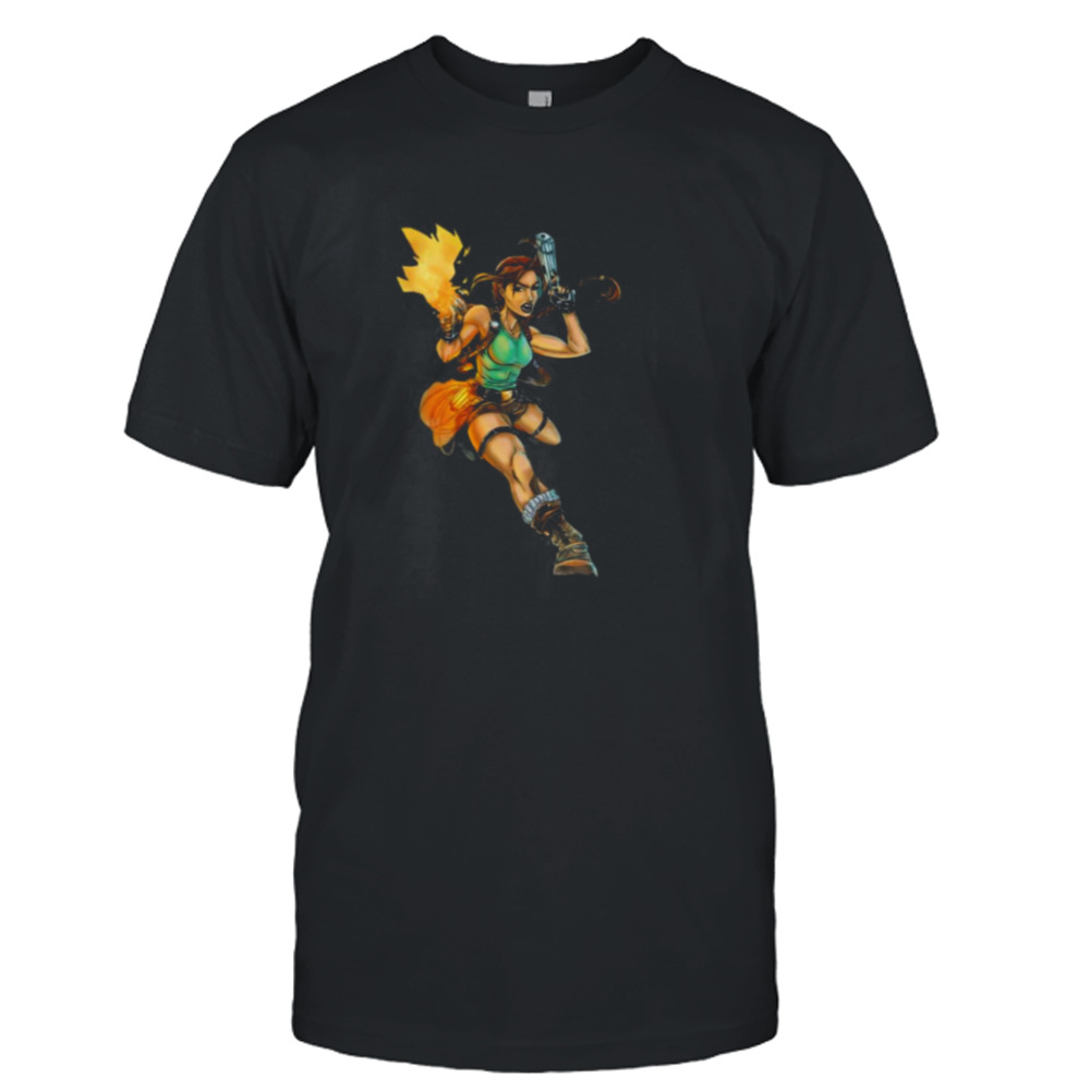 Reloaded Guns Tomb Raider shirt