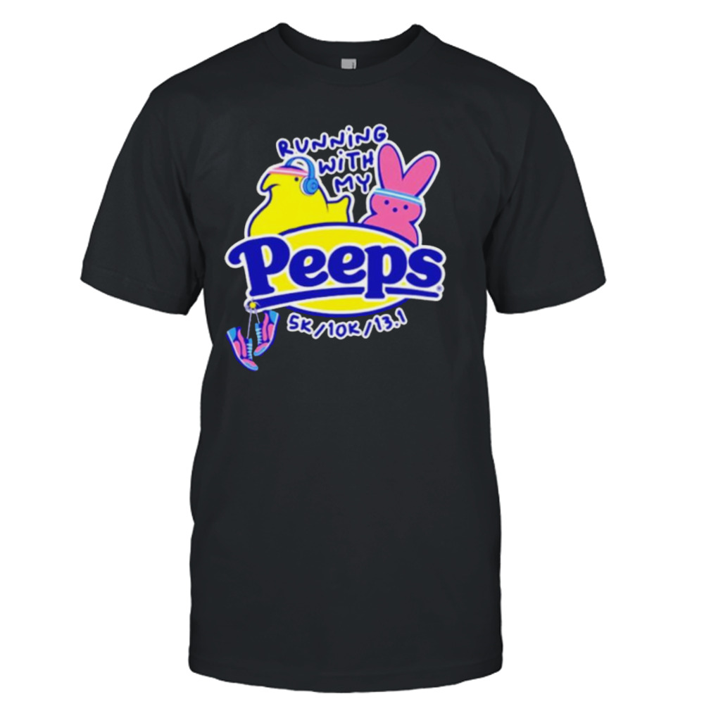 Running with my peeps shirt