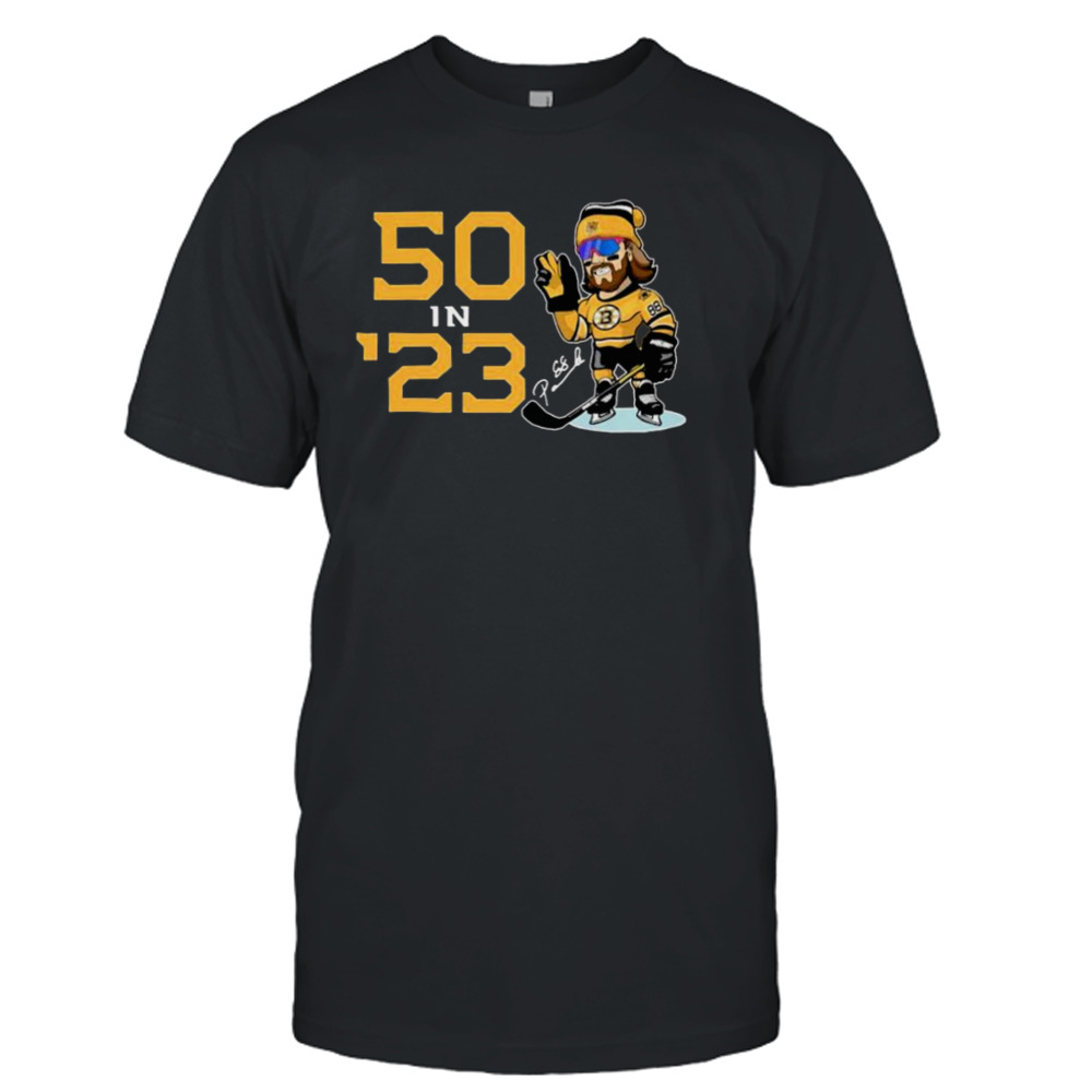 50 In 23 Boston Bruins Shirt