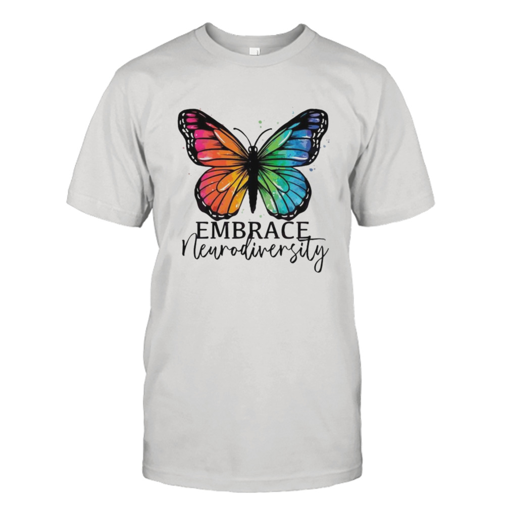 Autism acceptance embrace neurodiversity shirt