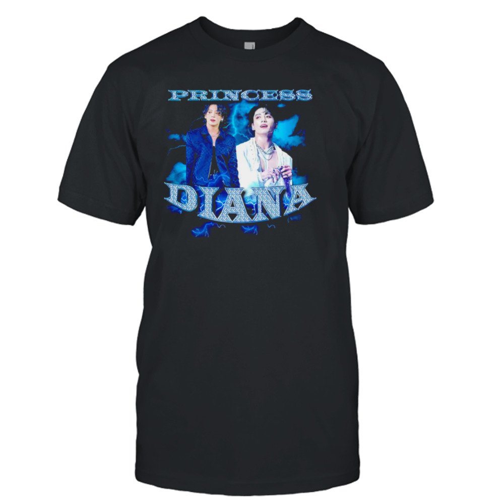 BTS V Princess Diana shirt