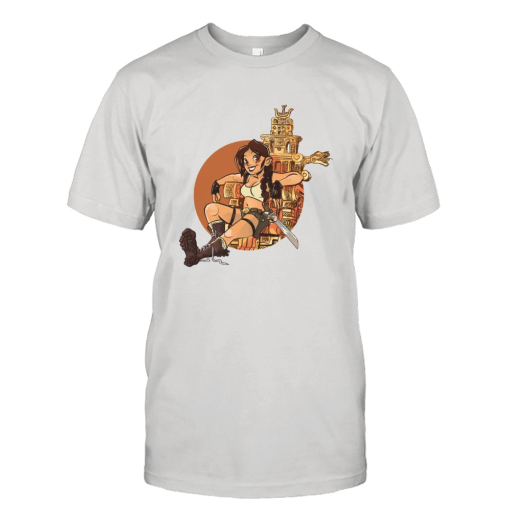 Game Art Lara Tomb Raider Reloaded shirt