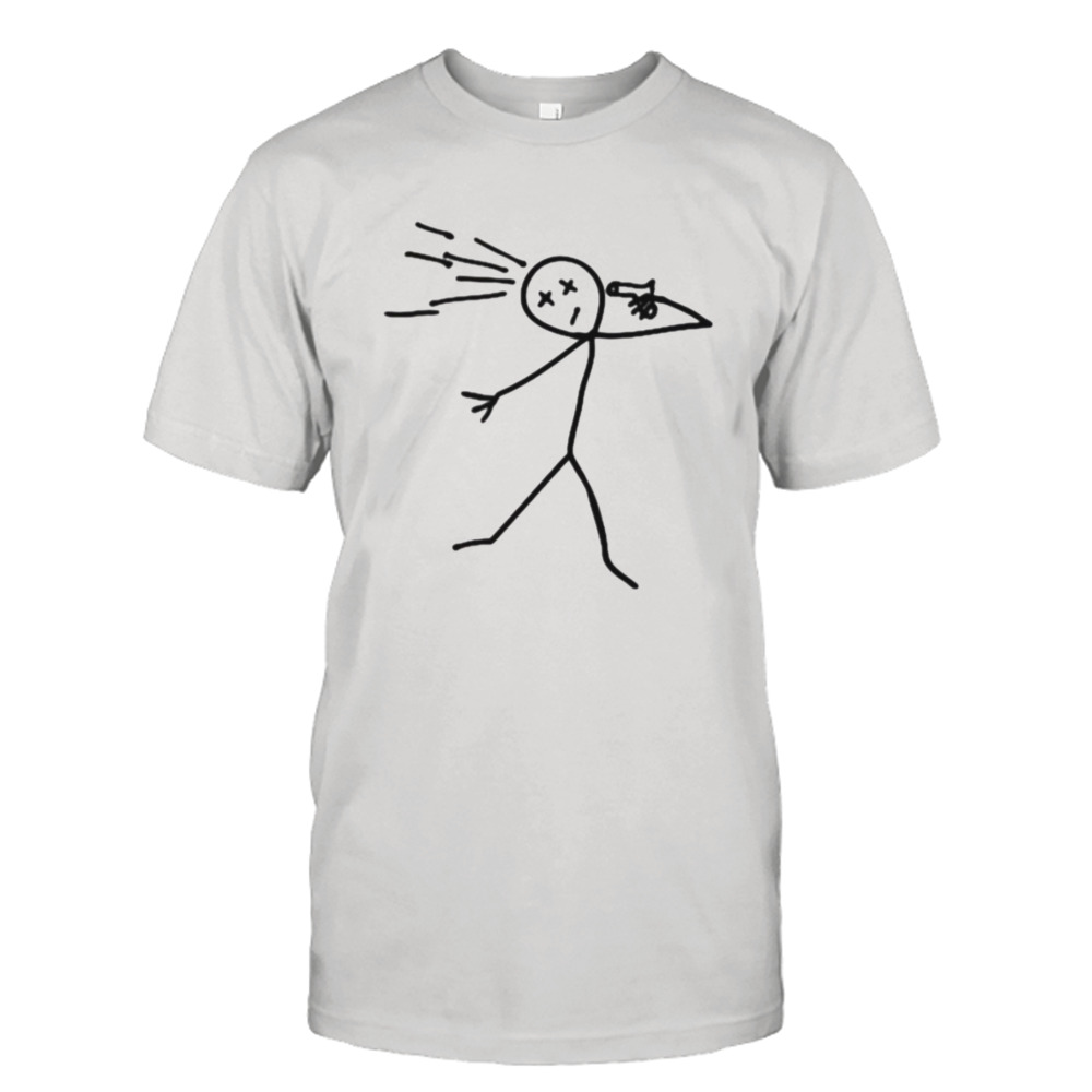 Hesher Front Tattoo Stickman shirt