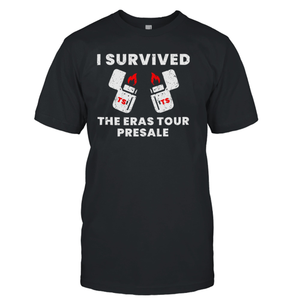 I Survived The Eras Tour Presale Funny shirt