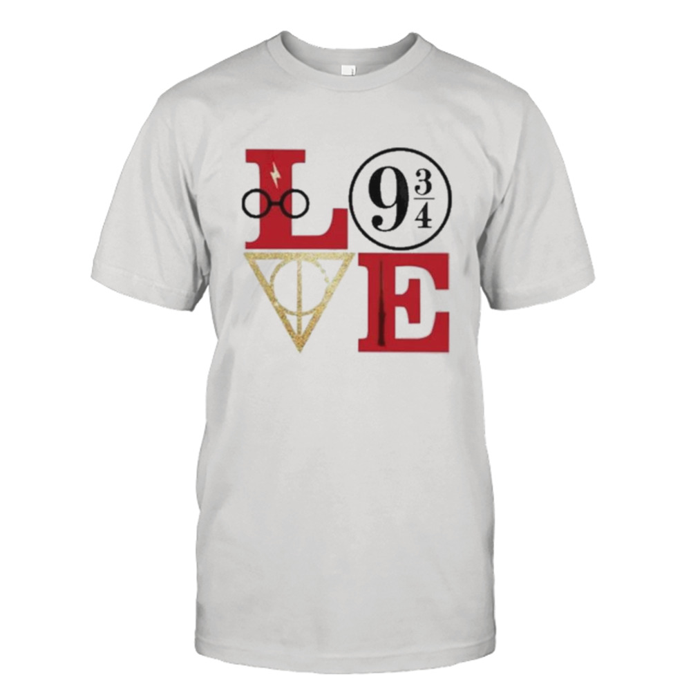 Love Harry Potter 9 3.4 Shirt