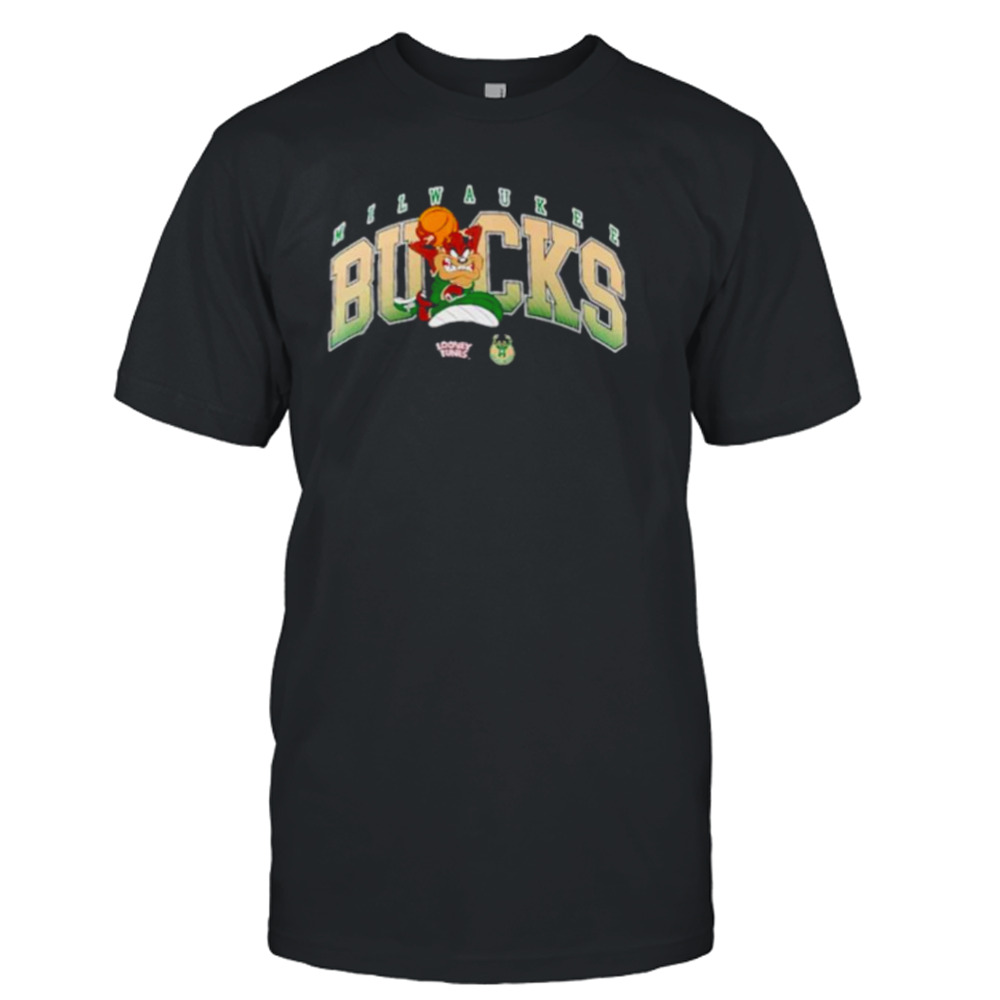 Milwaukee Bucks Looney Tunes Taz shirt