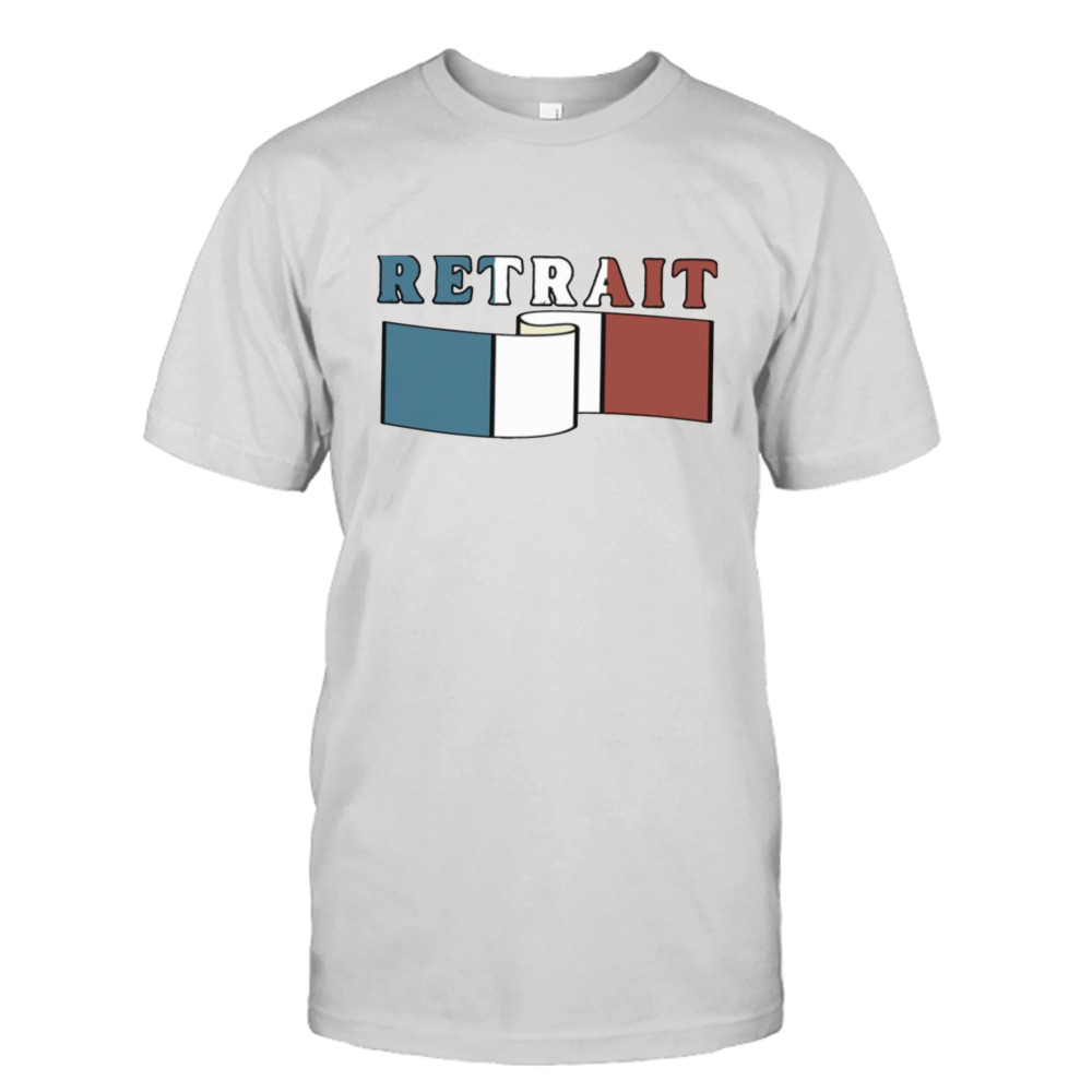 Retrait Protestation Française 2023 Unisex T-Shirt