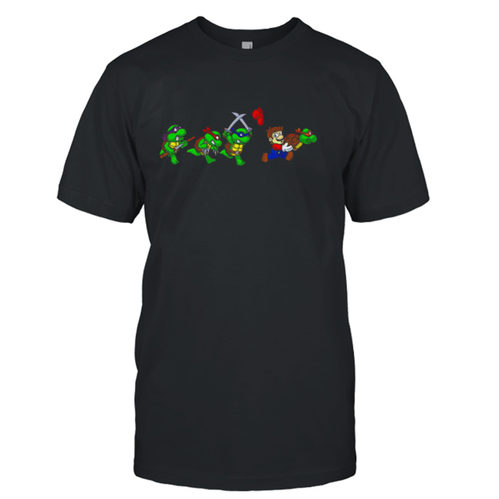 Turtle Trouble Mario shirt