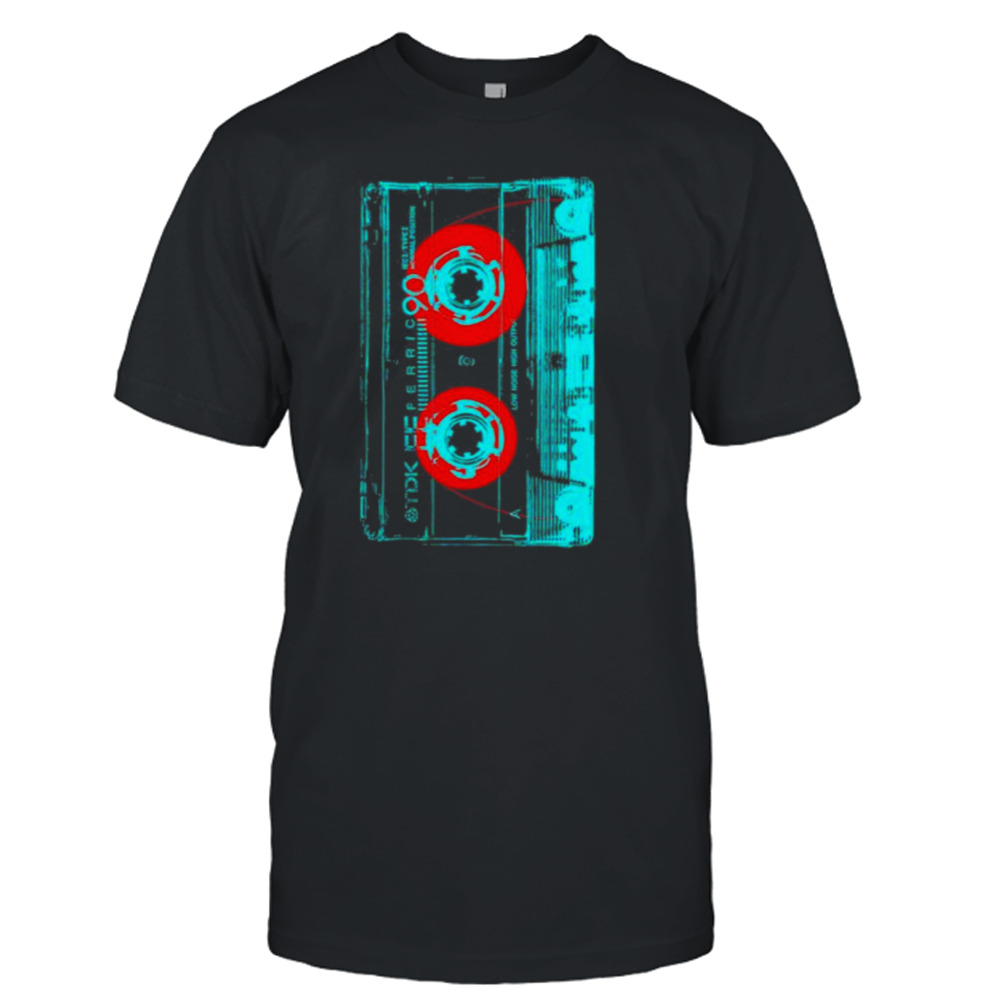 Vintage Retro Tuor Vintage Cassette Pop Art Style Shirt