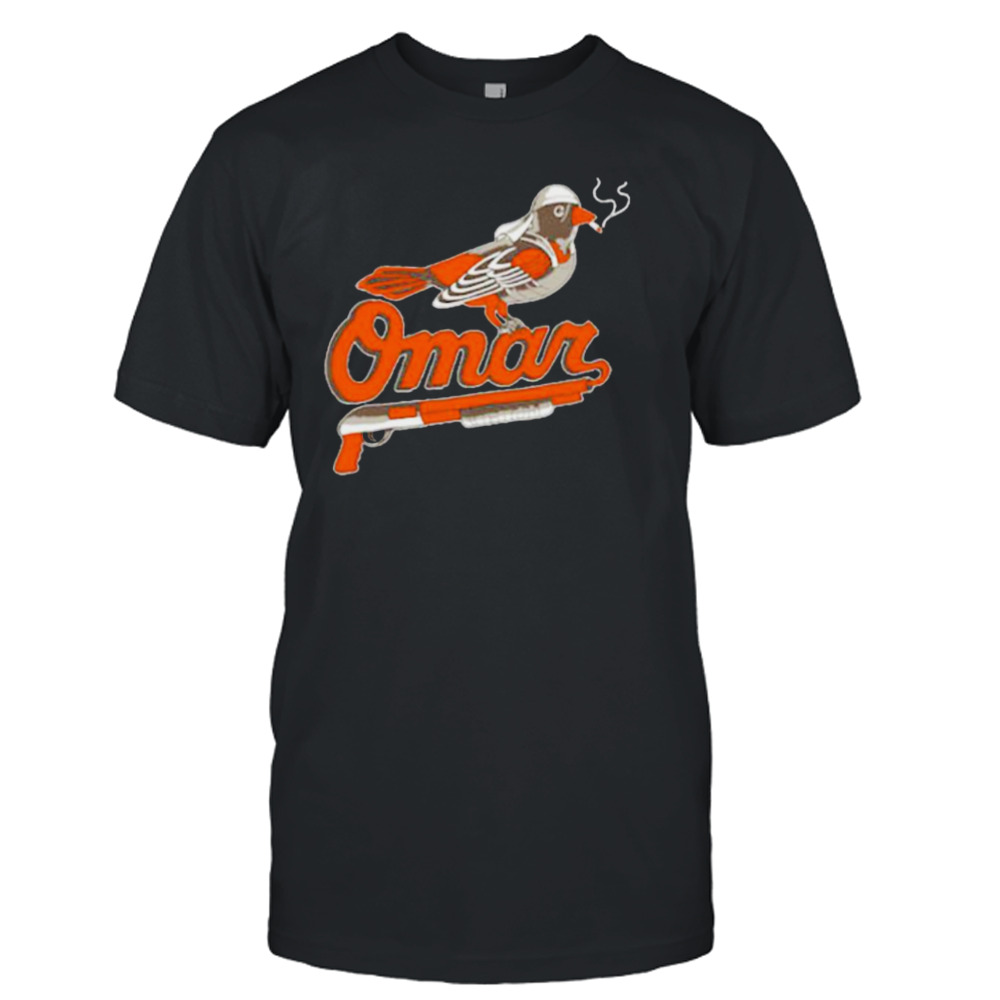 Omar The Wire Baltimore Oriole shirt