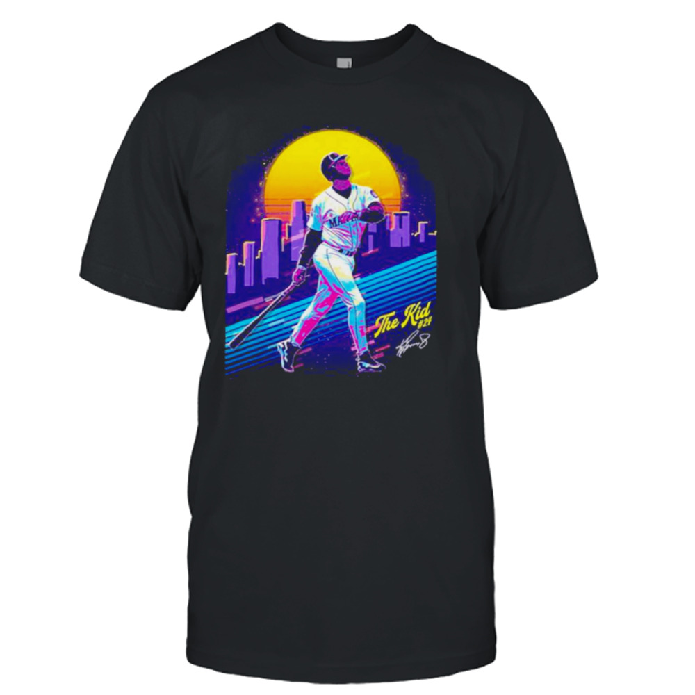 Retro Ken Griffey Jr The Kid Baseball Shirt