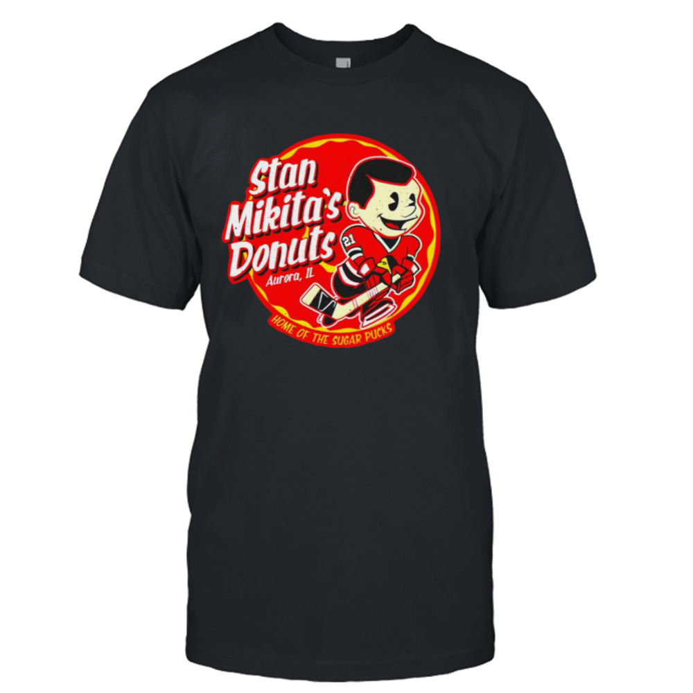 Stan Mikitas Donuts home of the sugar pucks shirt