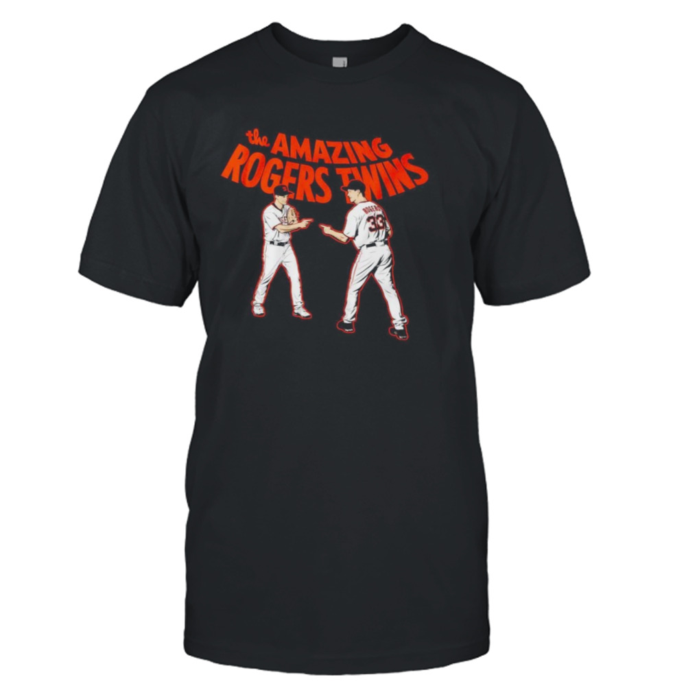 The amazing Rogers twins San Francisco Giants baseball shirt