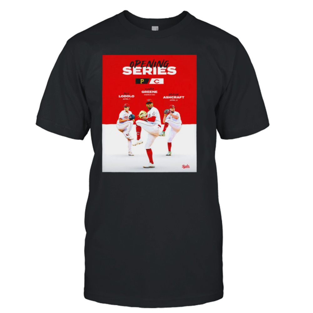 The opening series trio Cincinnati Reds shirt