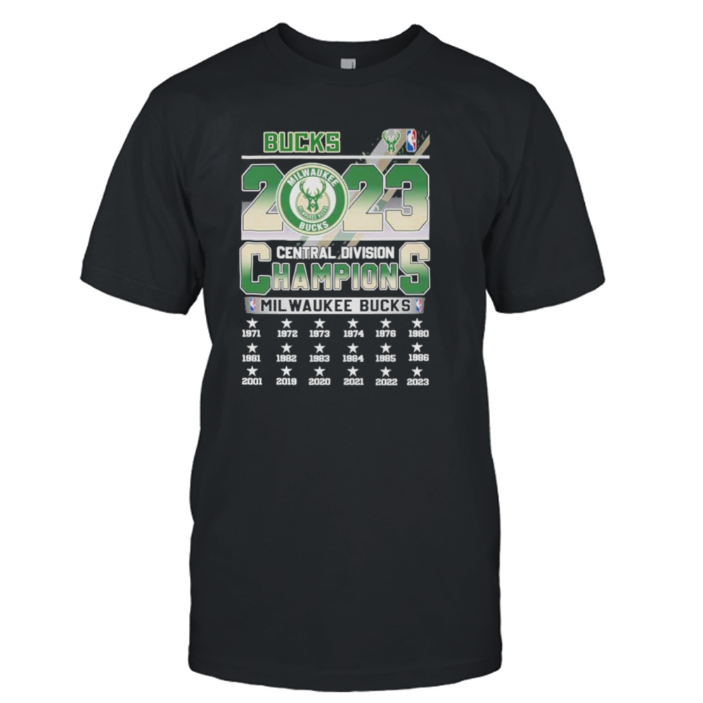 Bucks 2023 Central Division Champion Milwaukee Bucks shirt